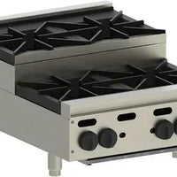 Vulcan - 2 Burners Step Up Countertop Gas Hotplate / Range with Manual Controls - VHP212U