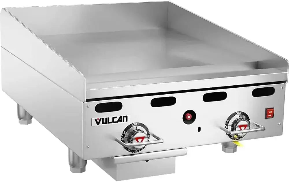 Vulcan - 24" Countertop Gas Griddle with Thermostatic Controls - 924RX