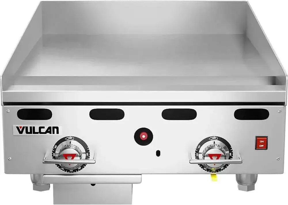 Vulcan - 24" Countertop Gas Griddle with Thermostatic Controls - 924RX