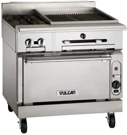 Vulcan - 24" Heavy-Duty Infrared Charbroiler Range with Modular Base - VTC24