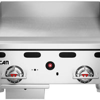 Vulcan - 24" Manual Gas Countertop Griddle - MSA24