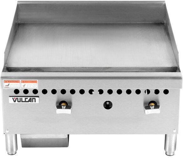 Vulcan - 24" Manual Gas Countertop Griddle - VCRG24-M