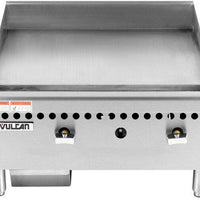 Vulcan - 24" Manual Gas Countertop Griddle - VCRG24-M