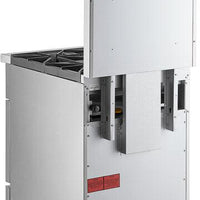 Vulcan - 24" Natural Gas Restaurant Range with 4 Burners with Space Saver Oven - SX24-4BN