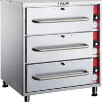 Vulcan - 3-Drawer Commercial Warming Cabinet, 120V - VW3S
