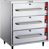 Vulcan - 3-Drawer Commercial Warming Cabinet, 120V - VW3S