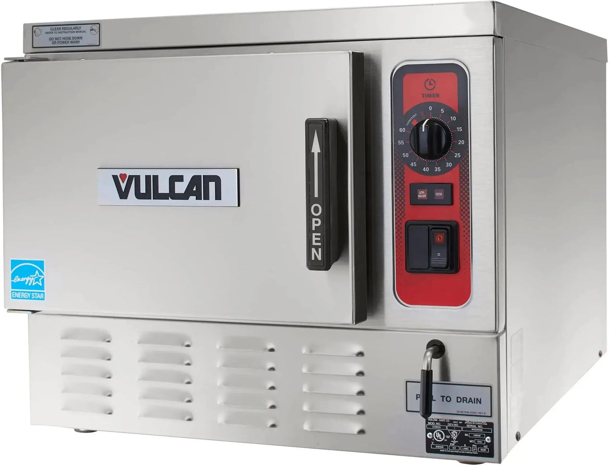 Vulcan - 3 Pan Electric Boilerless/connectionless Steamer (C24EO Series) - C24EO3