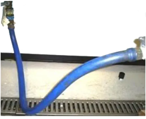 Vulcan - 3/4" x 4' Gas Flex Hose with Quick Disconnect - Gas Flex Hose