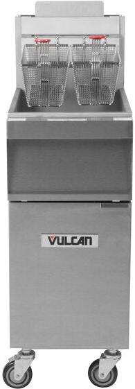 Vulcan - 35-40 lb Capacity Gas Floor Fryer 90,000 BTU - 1GR35M