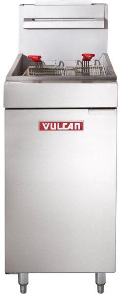 Vulcan - 35-40 lb Capacity Gas Floor Fryer 90,000 BTU - LG300