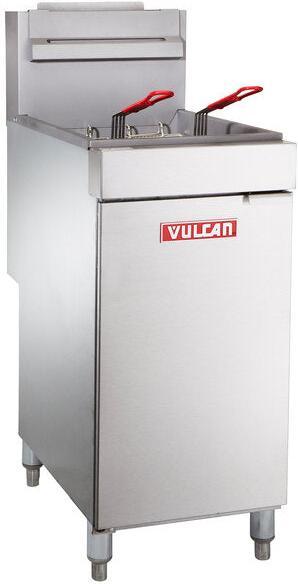 Vulcan - 35-40 lb Capacity Gas Floor Fryer 90,000 BTU - LG300