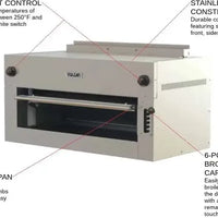 Vulcan - 36" Electric Salamander Broiler - 36ESB