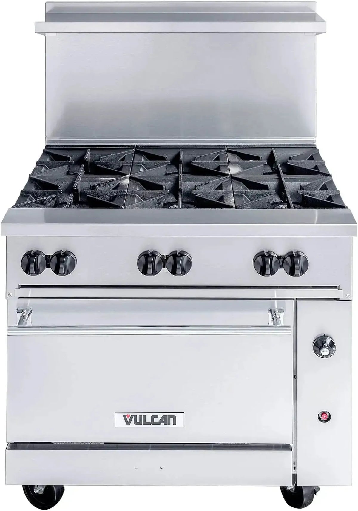 Vulcan - 36" Endurance Gas Range with 6 Burners, Convection Oven - 36C-6B