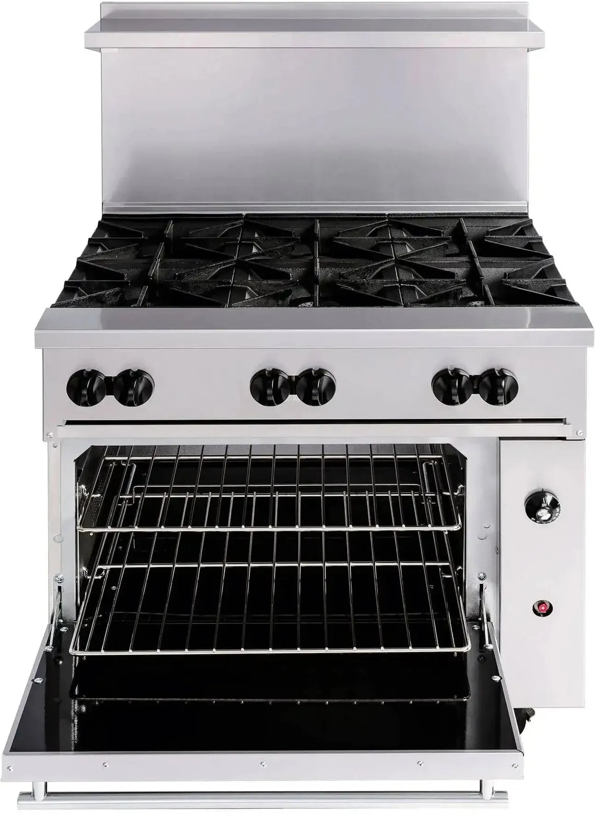 Vulcan - 36" Endurance Gas Range with 6 Burners, Standard Oven - 36S-6B