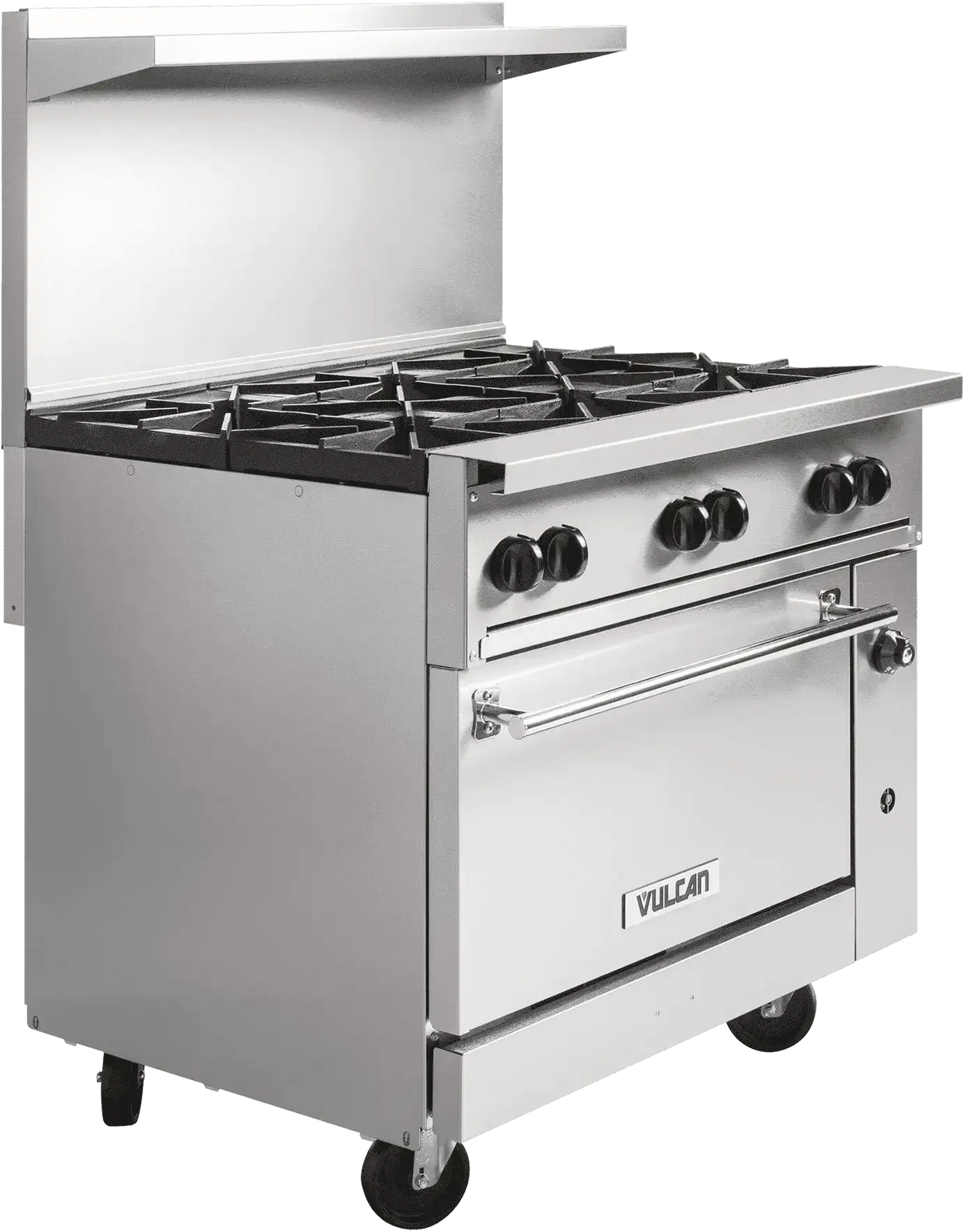 Vulcan - 36" Endurance Gas Range with 6 Burners, Standard Oven - 36S-6B