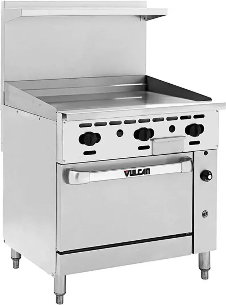 Vulcan - 36" Endurance Natural Gas Range with 36" Manual Griddle - 36R-36GN - DISCONTINUED
