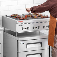 Vulcan - 36" Gas Countertop Charbroiler with 6 Burners - VCRB36