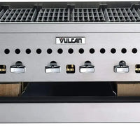 Vulcan - 36" Gas Countertop Standard Duty Radiant Charbroiler with Manual Control - VCCB36