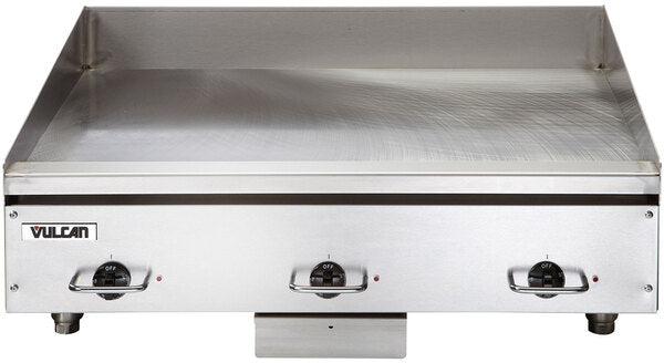 Vulcan - 36" Heavy-Duty Electric Griddle with Thermostatic Controls, 480V - HEG36E 480V