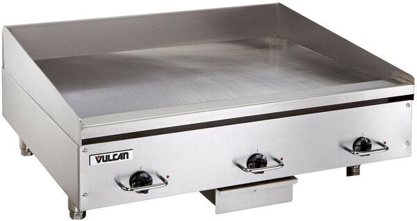 Vulcan - 36" Heavy-Duty Electric Griddle with Thermostatic Controls, 480V - HEG36E 480V