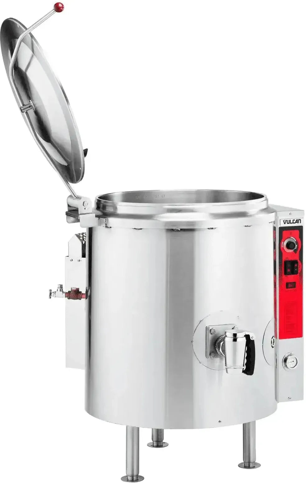 Vulcan - 40 Gallon Stationary 2/3 Jacketed Gas Kettle (K Series) - K40GL