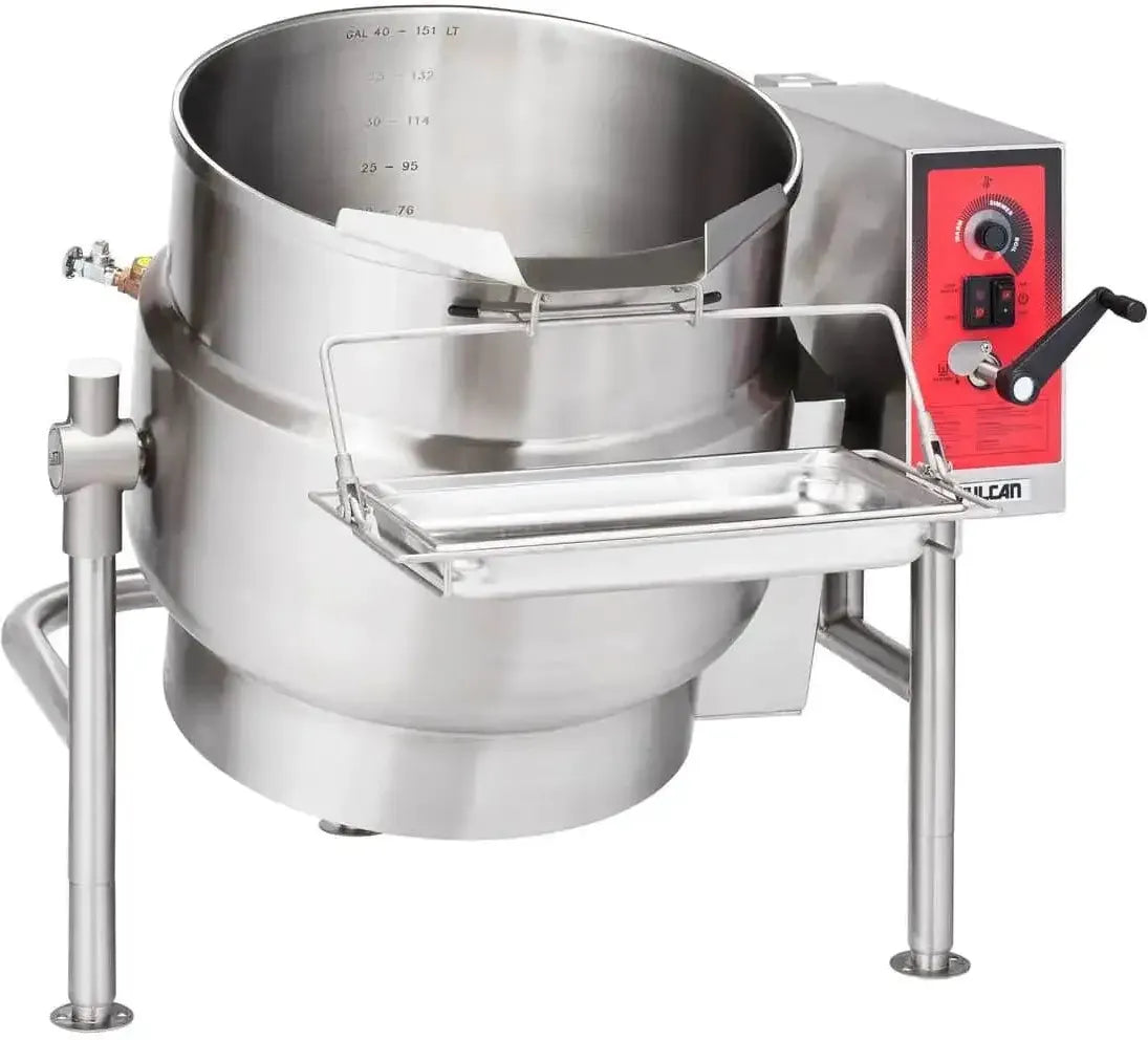 Vulcan - 40 Gallon Tilting 2/3 Jacketed Electric Kettle (K Series) - K40ELT