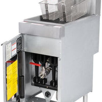 Vulcan - 45-50 lb Capacity Gas Floor Fryer 120,000 BTU - LG400