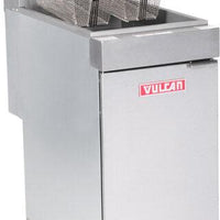 Vulcan - 45-50 lb Capacity Gas Floor Fryer 120,000 BTU - LG400