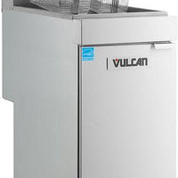 Vulcan - 45-50 lb Oil Capacity Natural Gas Floor Fryer 85,000 BTU - 1VEG50M