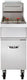 Vulcan - 45-50 lbs Capacity Natural Gas Floor Fryer, 120,000 BTU - 1GR45M