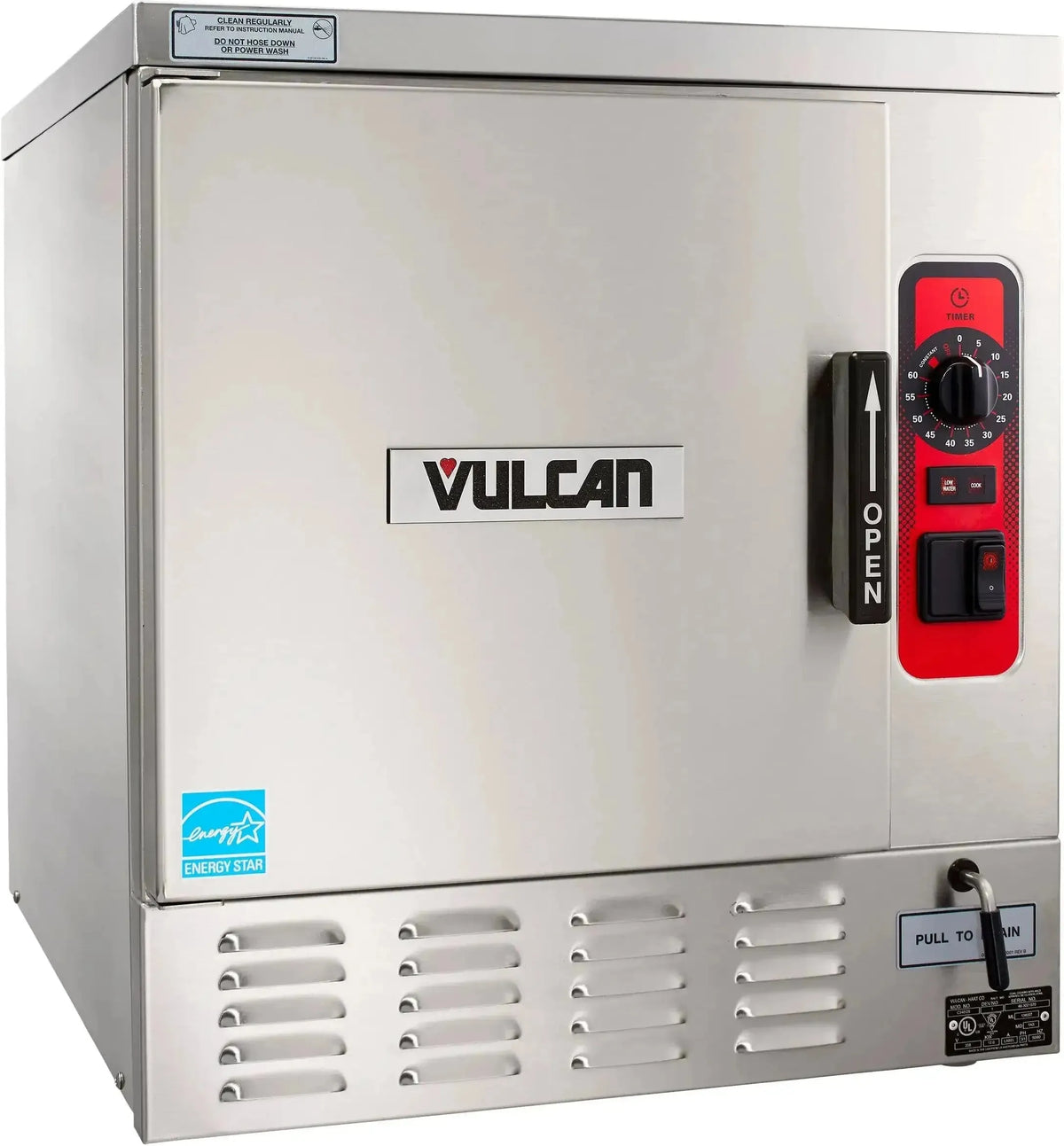 Vulcan - 5 Pan Electric Boilerless/connectionless Steamer (C24EO Series) - C24EO5