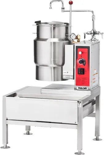Vulcan - 6 Gallon Electric 2/3-JACKETED Manual Tilting Counter Kettle (K Series) - K6ETT