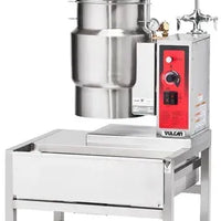 Vulcan - 6 Gallon Electric 2/3-JACKETED Manual Tilting Counter Kettle (K Series) - K6ETT