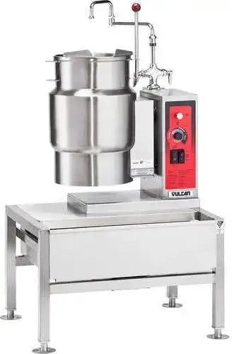 Vulcan - 6 Gallon Electric 2/3-JACKETED Manual Tilting Counter Kettle (K Series) - K6ETT