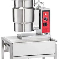 Vulcan - 6 Gallon Electric 2/3-JACKETED Manual Tilting Counter Kettle (K Series) - K6ETT