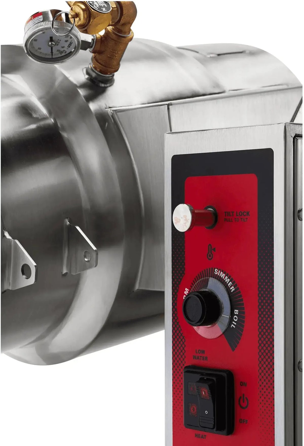 Vulcan - 6 Gallon Electric 2/3-JACKETED Manual Tilting Counter Kettle (K Series) - K6ETT
