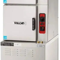 Vulcan - 6-Pan Electric Floor Convection Steamer, Basic Controls - C24ET6