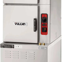 Vulcan - 6-Pan Electric Floor Convection Steamer, Professional Controls - C24ET6-PS