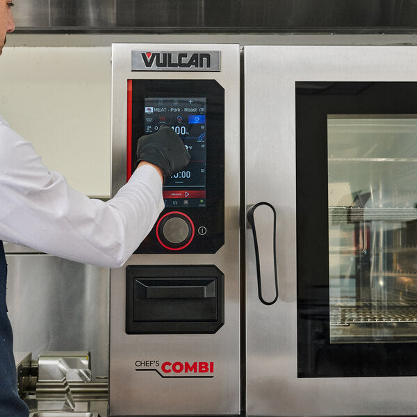 Vulcan - 6 Pan Full Size Electric Combi Oven - CHEF-62E