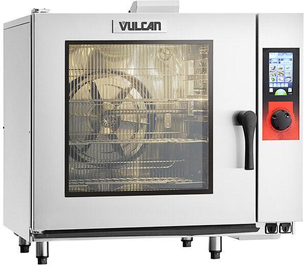 Vulcan - 6-Pan Half-Size Boilerless Electric Combi Oven, 208V - TCM-61E-208
