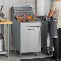 Vulcan - 65-70 lb Capacity Gas Floor Fryer 150,000 BTU - LG500 - ETA 4 Weeks