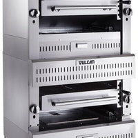 Vulcan - 8 Burners Double Deck Upright Infrared Broiler - VIR2