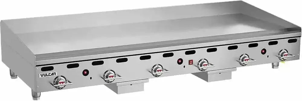 Vulcan - 72" Countertop Gas Griddle with Thermostatic Controls - 972RX