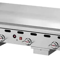 Vulcan - 72" Countertop Gas Griddle with Thermostatic Controls - 972RX