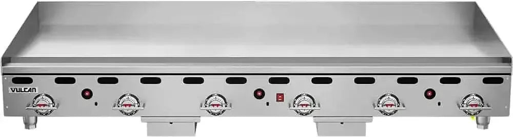Vulcan - 72" Countertop Gas Griddle with Thermostatic Controls - 972RX