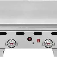 Vulcan - 72" Countertop Gas Griddle with Thermostatic Controls - 972RX