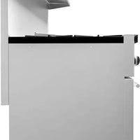Vulcan - 72" Endurance Natural Gas Range with 6 Burners, 36" Thermostatic Griddle - 72RS-6B36GTN