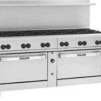 Vulcan - 72" Endurance Range-12 Burners with Standard with REFRIGERATED Base - Liquid Propane - 72RS-12BP