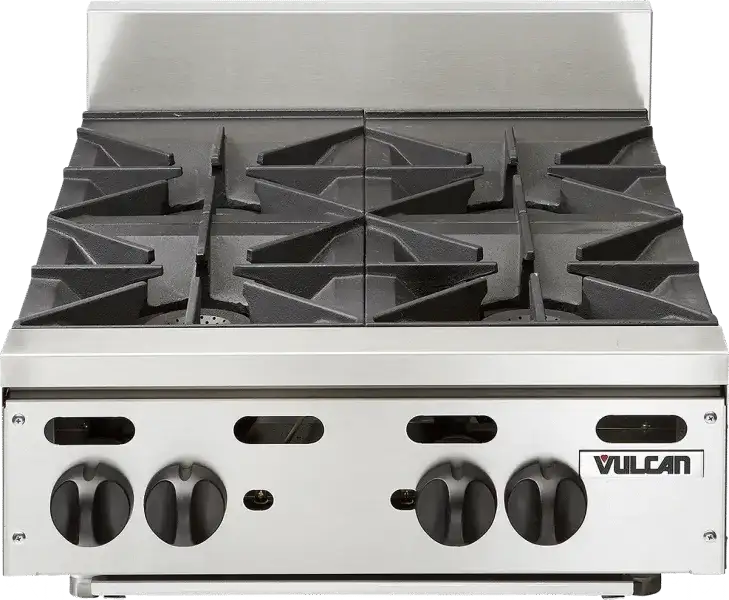 Vulcan - 8 Burners Countertop Gas Hotplate / Range with Manual Controls - VHP848