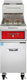 Vulcan - 85-90 lb Capacity Natural Gas Floor Fryer, Computer Controls, KleenScreen Filtration - 1TR85CF